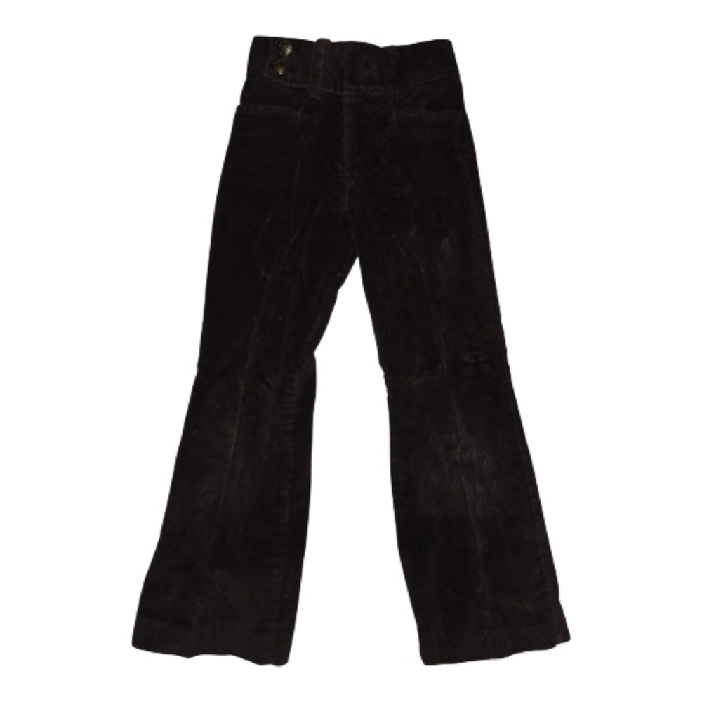 Vintage Brown Corduroy Flare Pants